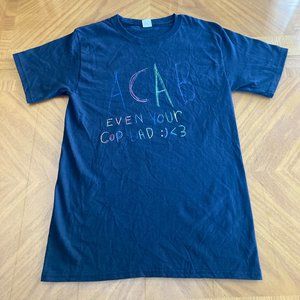 ACAB graphic spellout t-shirt